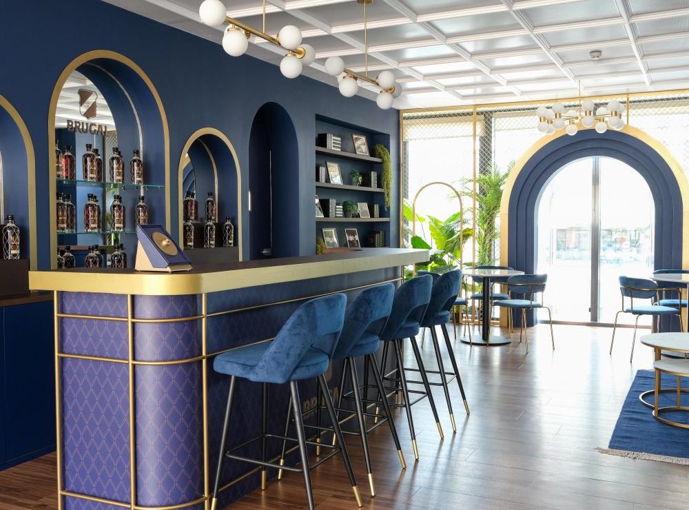 Diseño de interiores oficina en Madrid. Interorismo para oficinas, oficina corporativa Madrid. Oficina Ron Brugal.